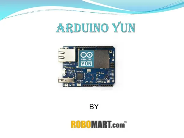 Buy Arduino Yun India-Robomart