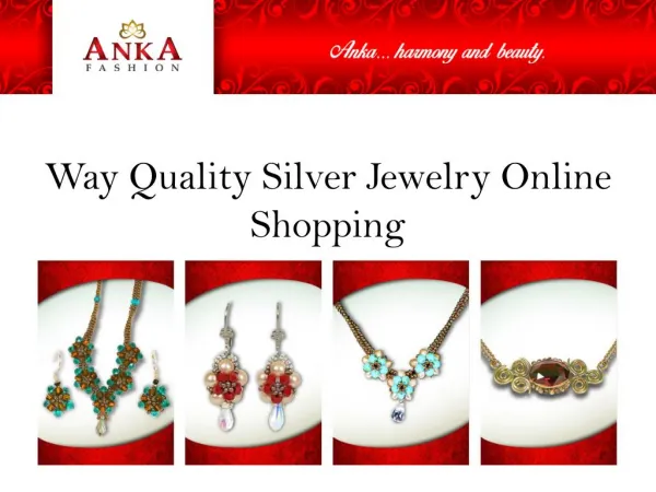 Way Quality Silver Jewelry Online Shopping