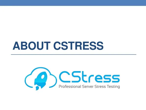 About Cstress