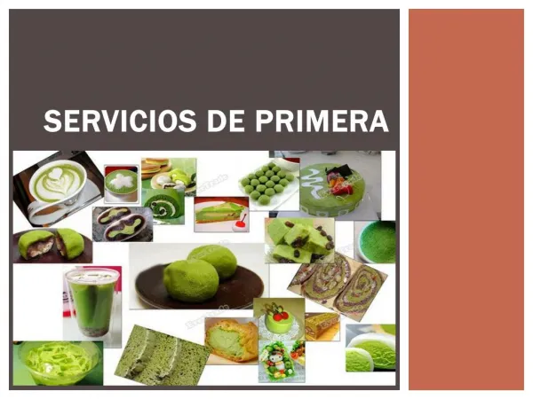 servicios de primera