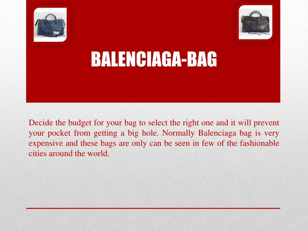 balenciaga bag