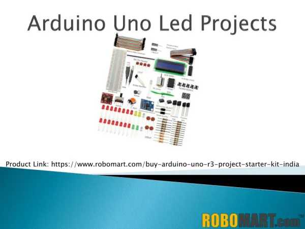 arduino UNO led projects By Robomart