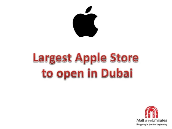Apple store dubai mall of the emirates