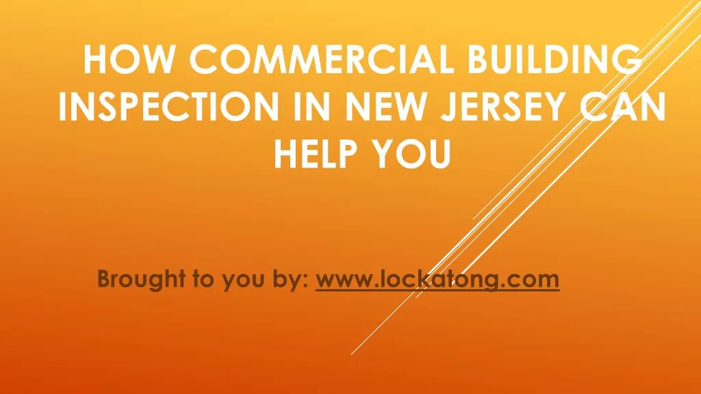 how commercial building inspection in new jersey can help you