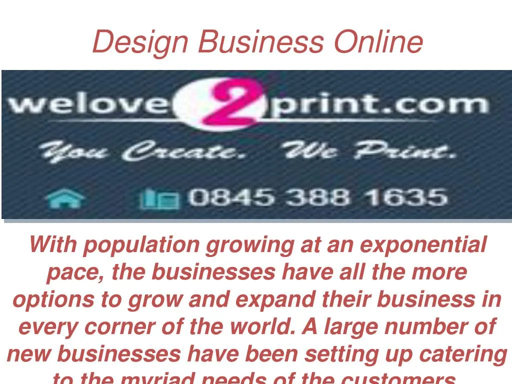 design business online