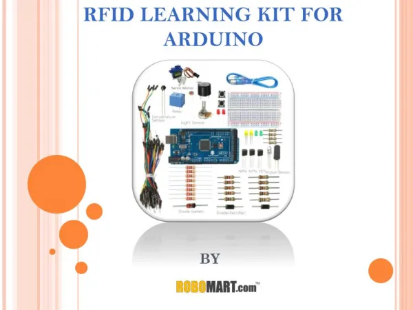 RFID Learning Kit For Arduino - Robomart