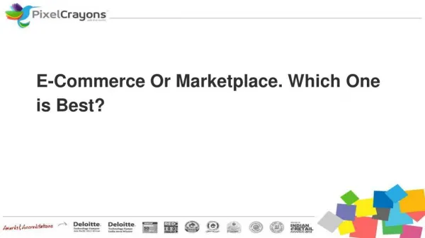 E-Commerce Or Marketplace. Which One is Best?