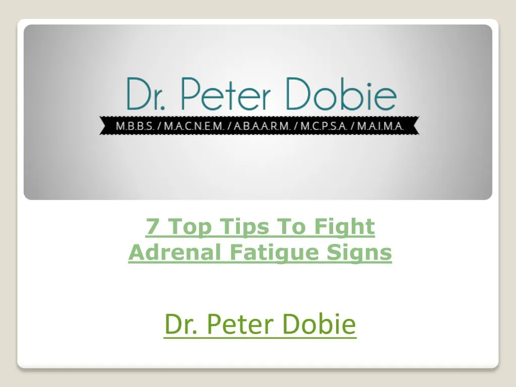 7 top tips to fight adrenal fatigue signs
