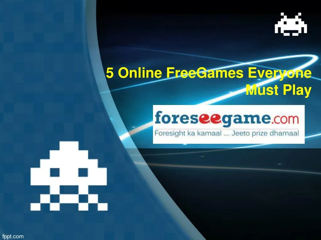 5 online freegames everyone must play