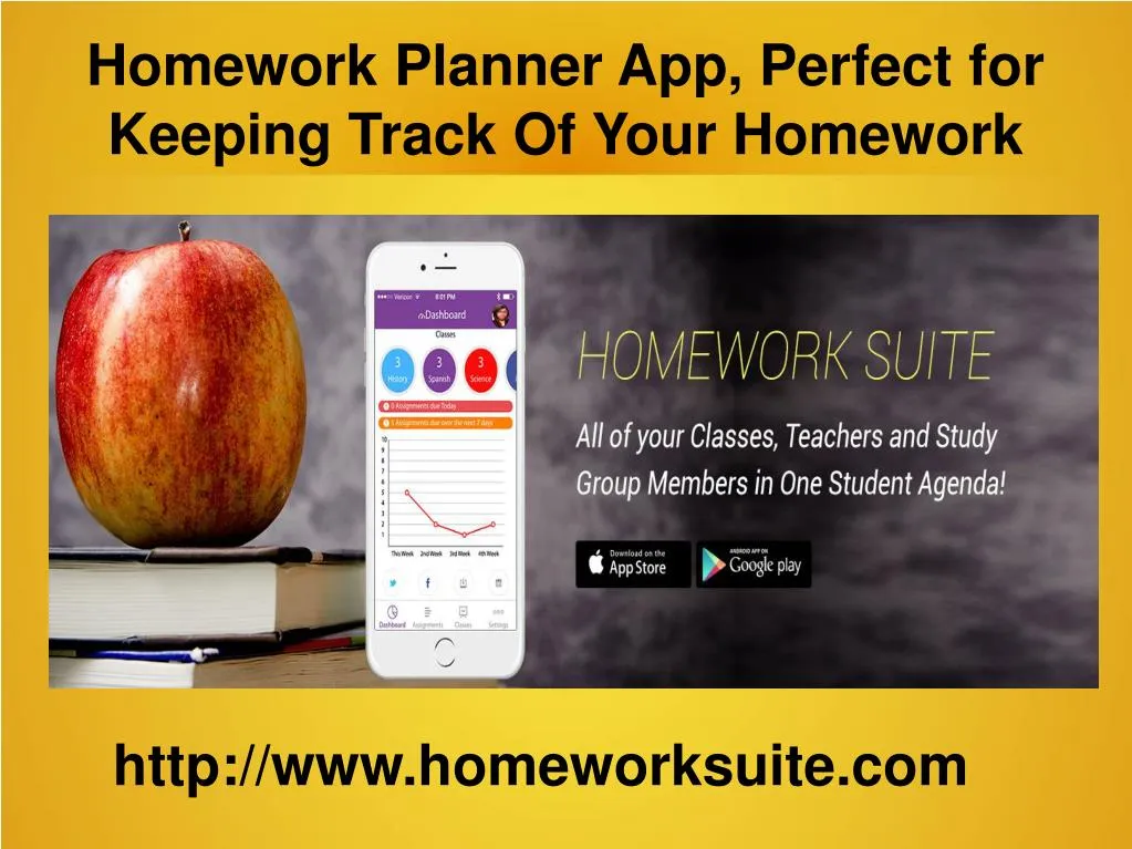 homework planner app perfect for keeping track of your homework