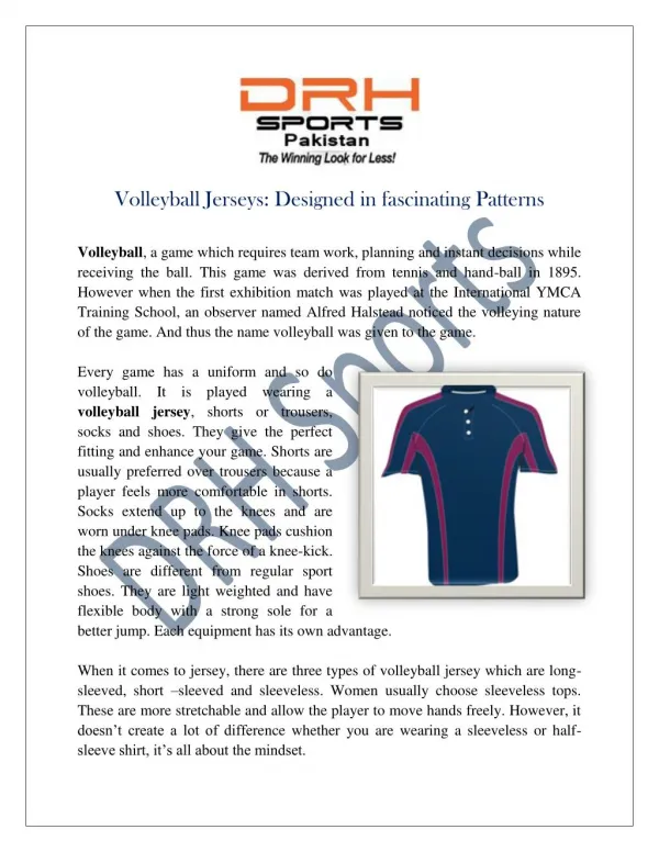 Volleyball Jersey Manufacturers | Custom Sublimation Team Jerseys