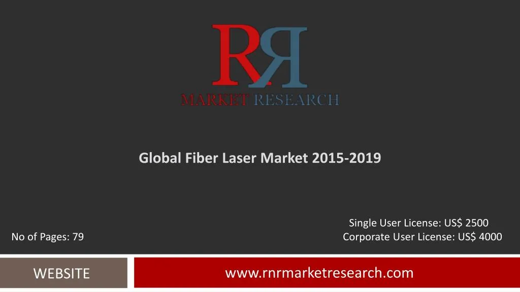 global fiber laser market 2015 2019