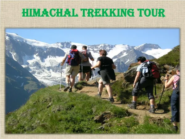 Himachal trekking tour