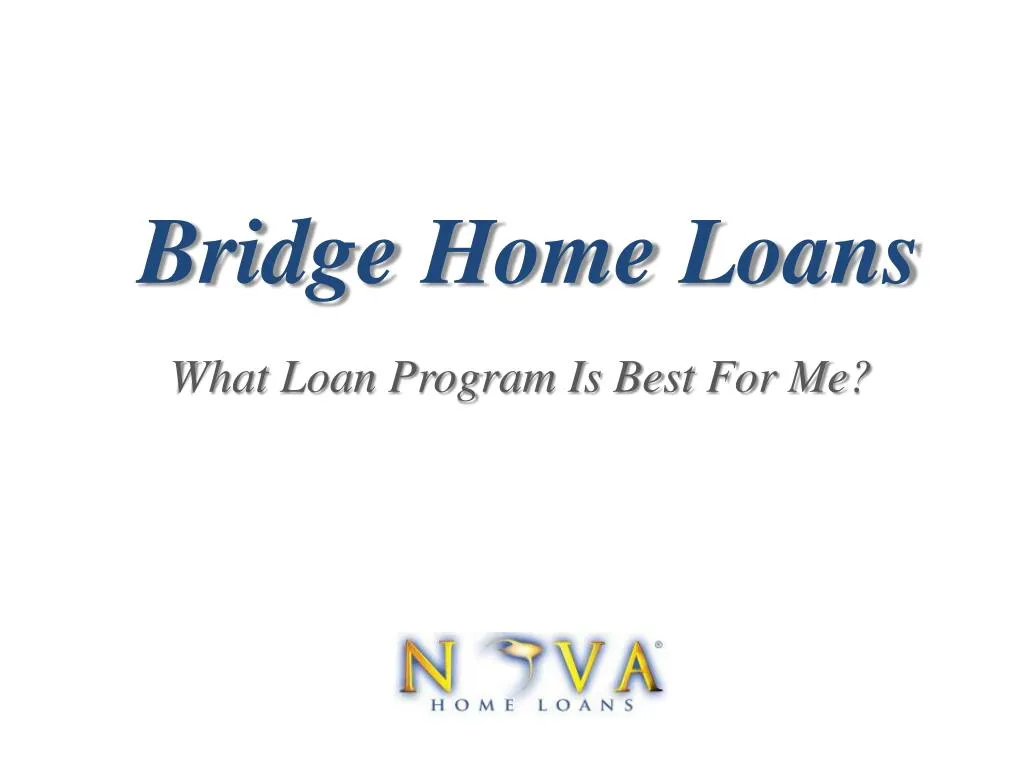 bridge home loans