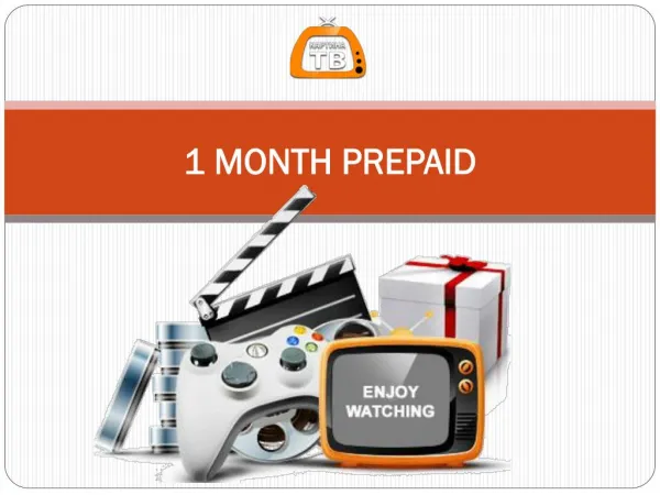 1 MONTH PREPAID