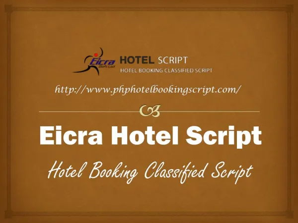PHP Hotel Booking Script_An Online Solution For Hotel Reservaion