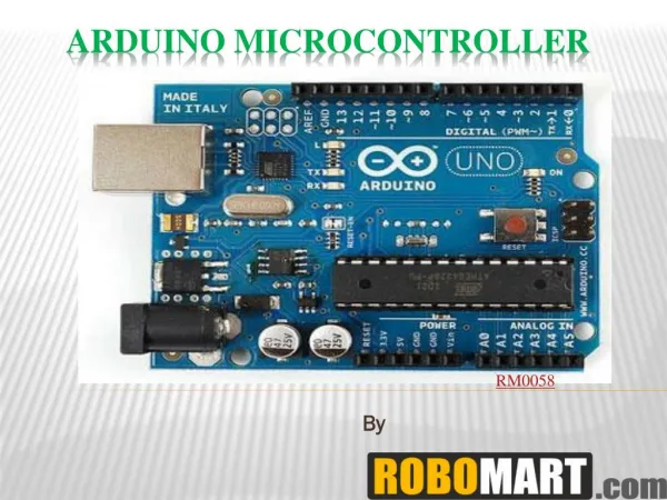 buy arduino microcontroller by Robomart India