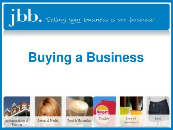 Buying a business