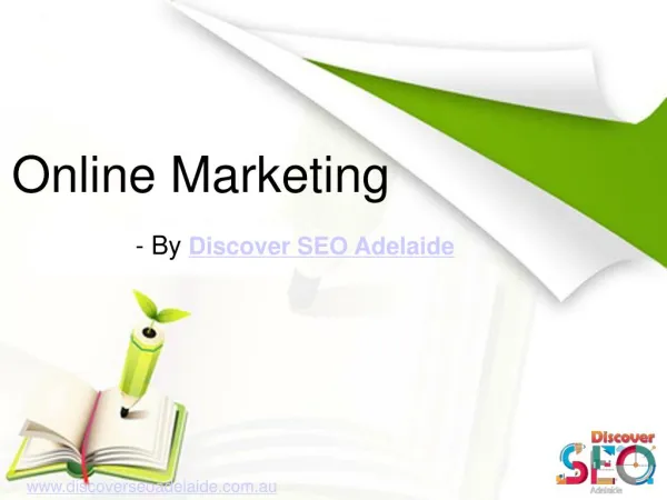 Online Marketing Service offer by Discover SEO Adelaide