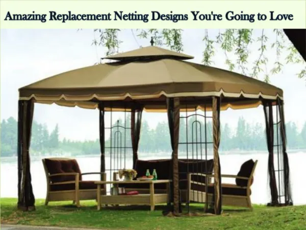 Amazing Replacement Netting Designs You're Going to Love