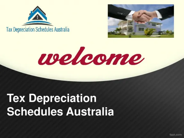 Tax Depreciation Schedules Sydney in Australia.