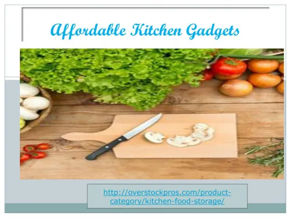Affordable Kitchen Gadgets