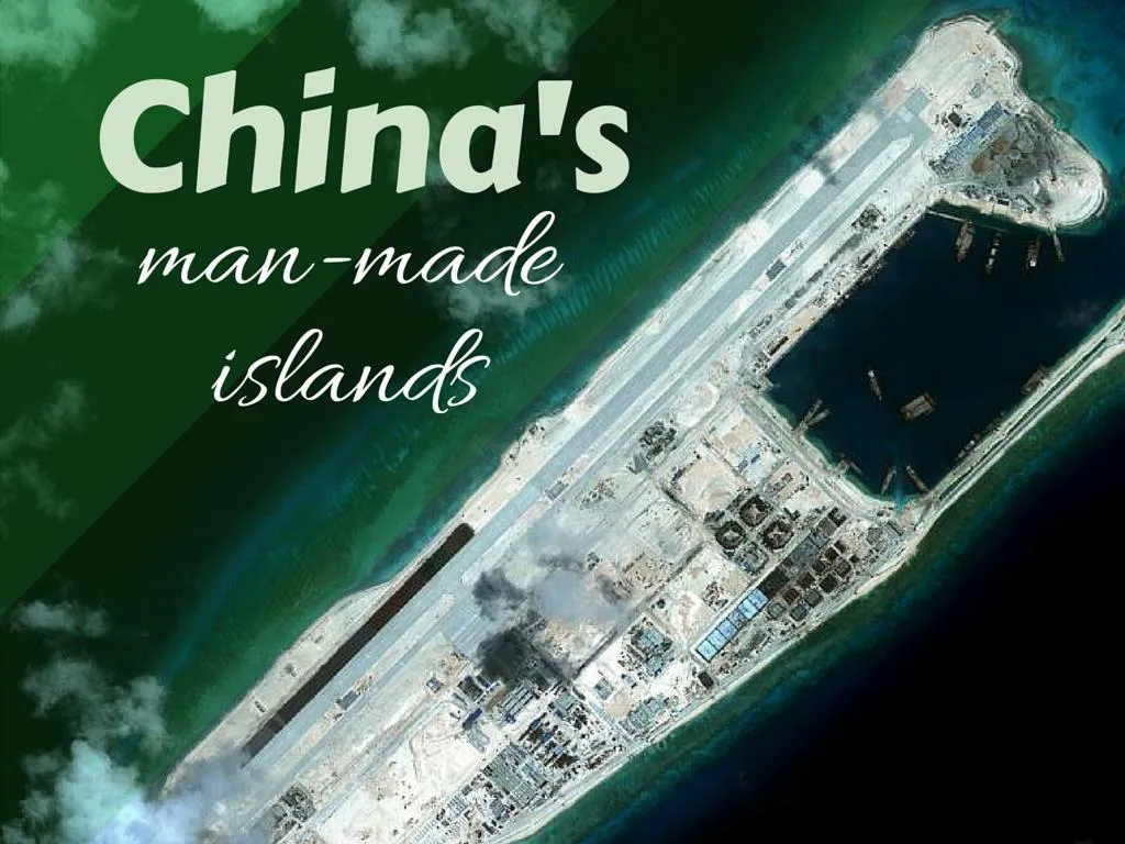china s man made islands