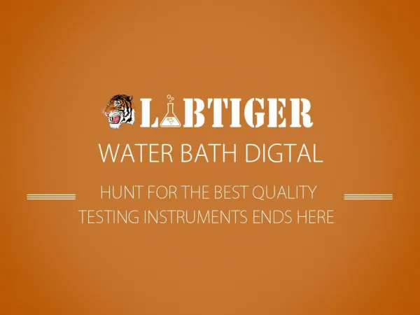 Buy Water Bath Digital Online and enjoy the discount offers on Labtiger.com