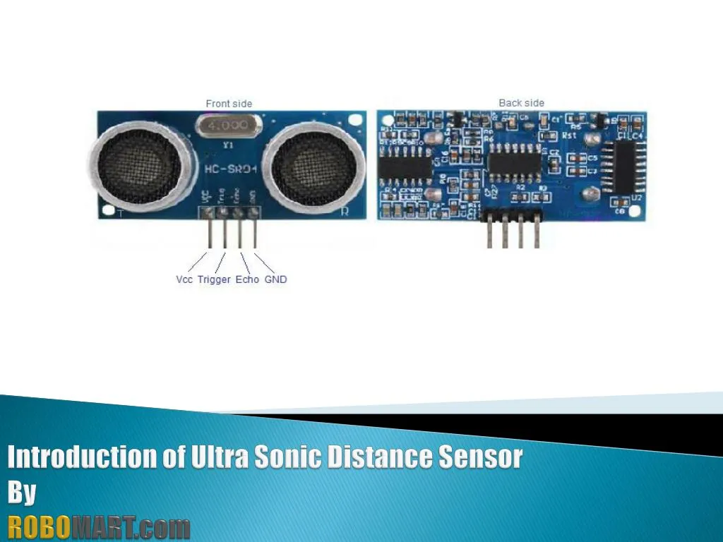 introduction of ultra sonic distance sensor by robo mart com