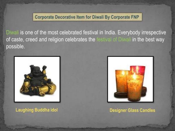 Buy Corporate Decorative Items For Diwali 2015