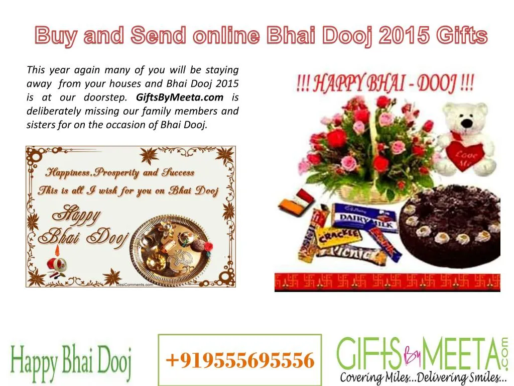 buy and send online bhai dooj 2015 gifts