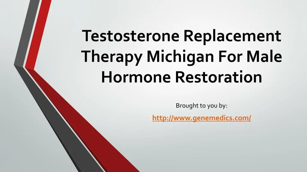 testosterone replacement therapy michigan for male hormone restoration