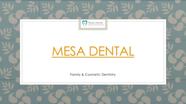 Mesa Dental