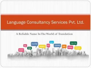 Professional translation services - slide 1