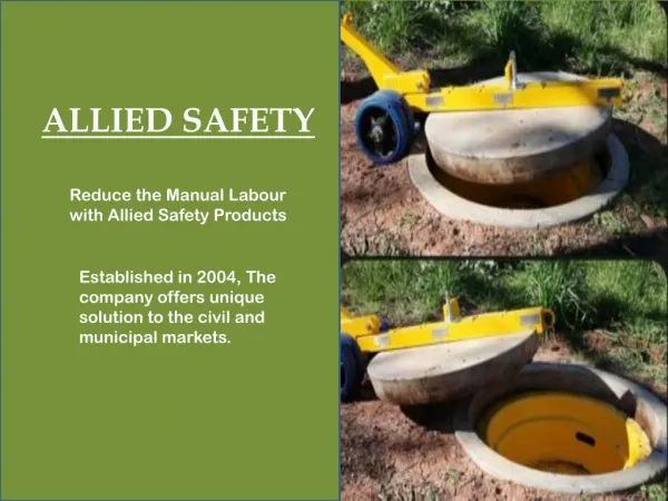 Manhole Barrier - A Smart Solution to Confined Spaces Safety