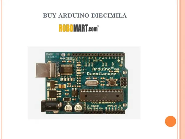 Buy Arduino Diecimila