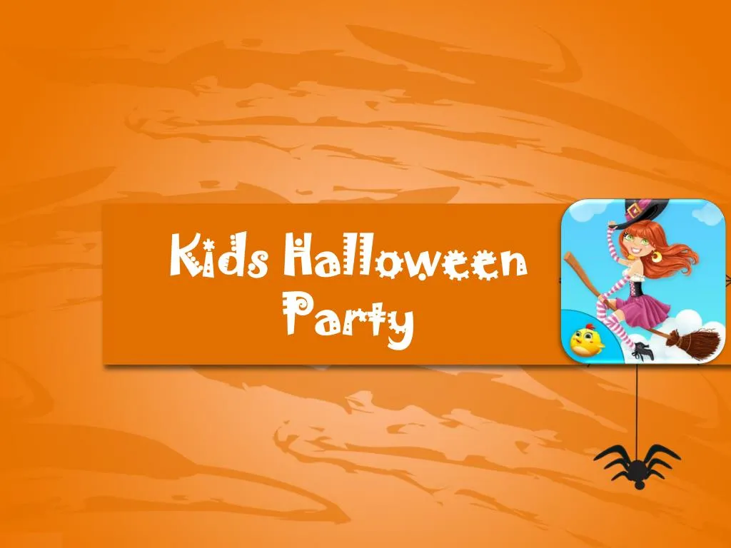 kids halloween party