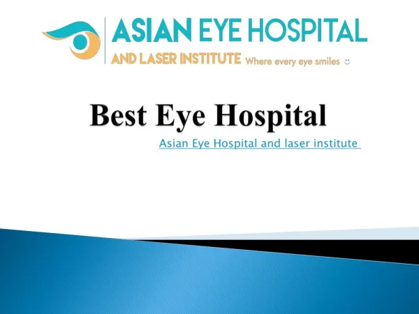Best Eye Hospital