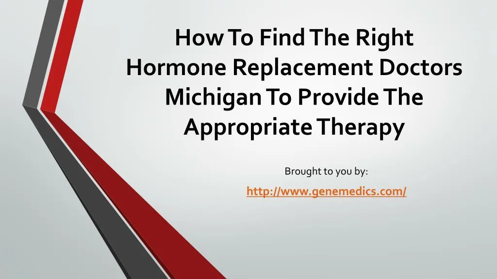 how to find the right hormone replacement doctors michigan to provide the appropriate therapy