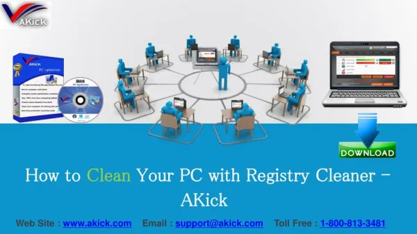 How to Clean Computer Registry with PC Optimizer - AKick