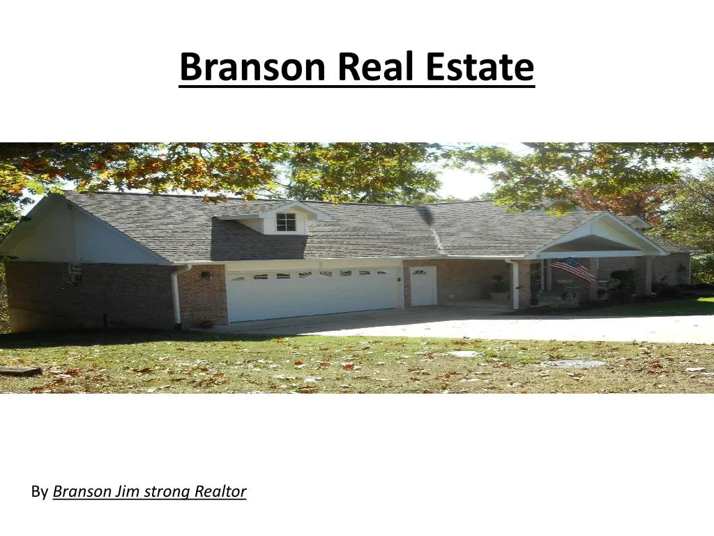 branson real estate