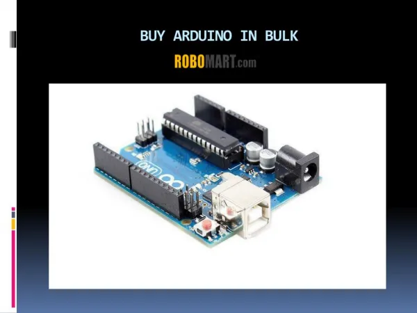 Buy Arduino In Bulk