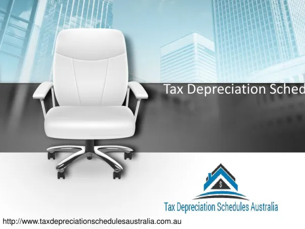 Tax Depreciation used for Quantity Surveyor in Australia.