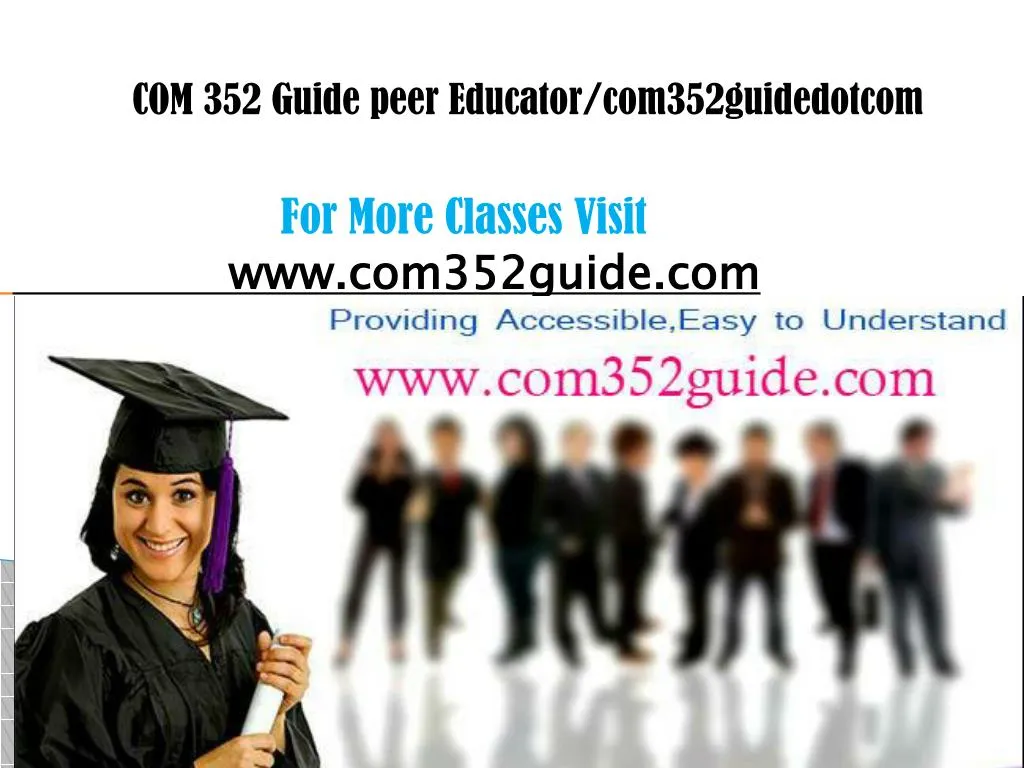 com 352 guide peer educator com352guidedotcom