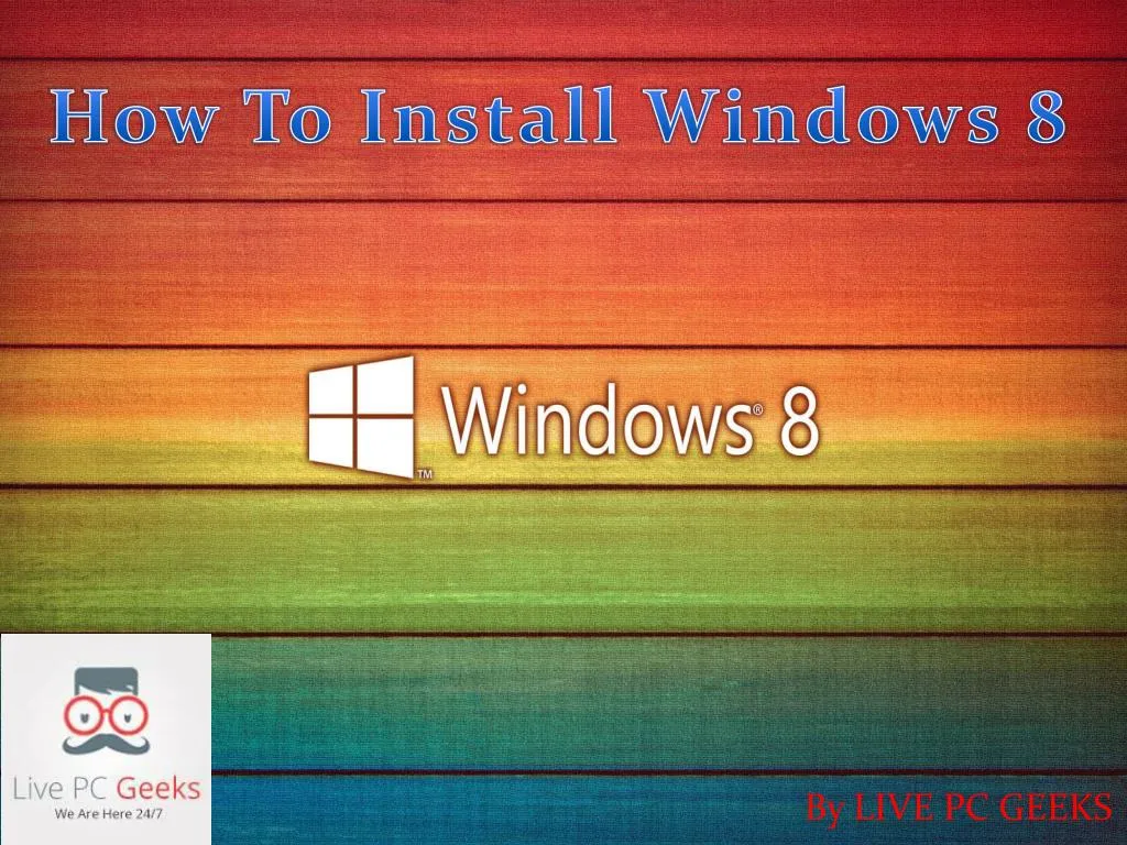 how to install windows 8