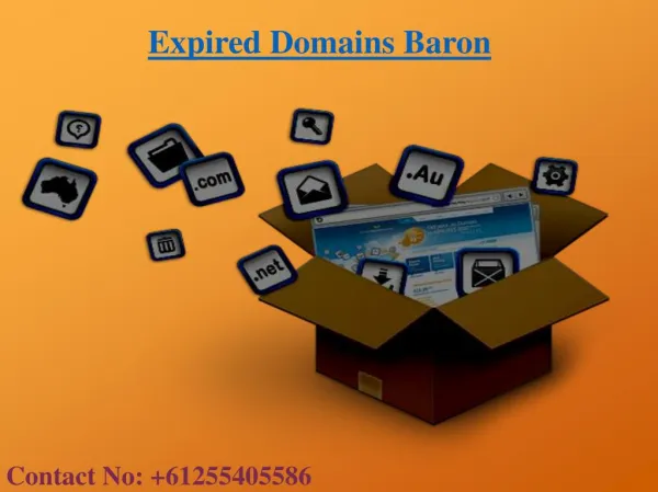 Expired Domains List | Expired Domain Names | Expired Domains Baron