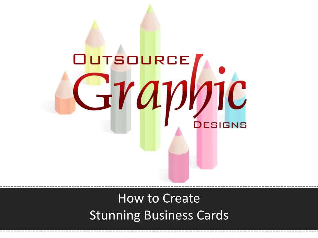 how to create stunning business cards