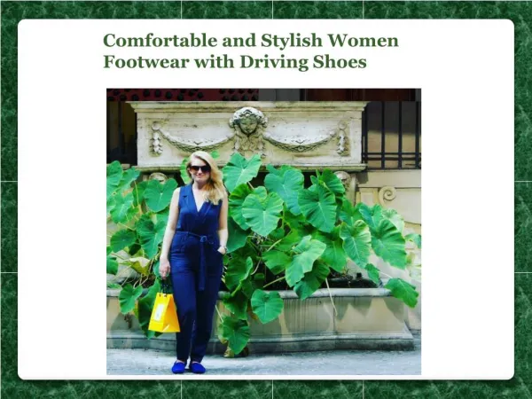Comfortable and Stylish Women Driving Shoes