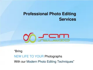 Professional Photo Editing Services - slide 1