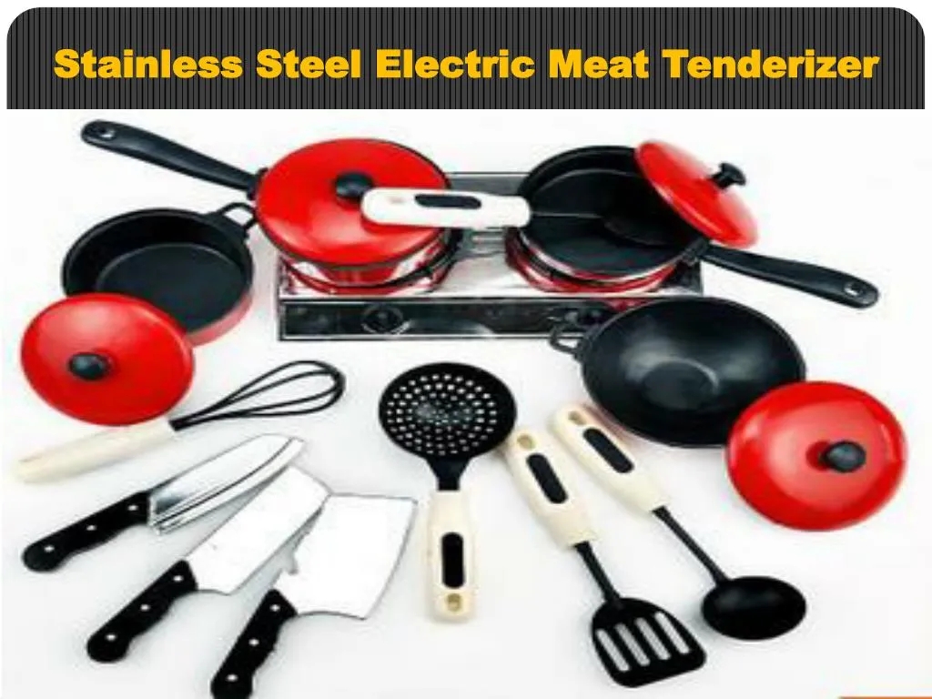 stainless steel electric meat tenderizer